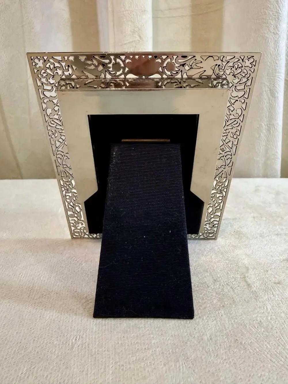 The Jewish Museum Ketubbah Border Inspired Silver-Tone Filigree Picture Frame